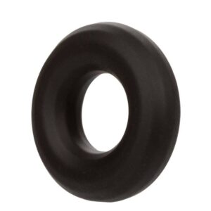 Calexotics-Alpha Prolong Anello Medio Nero-Silicone, Impermeabile · Anelli & Guaine per pene (immagine 4)