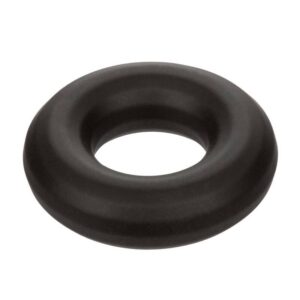 Calexotics-Alpha Prolong Anello Medio Nero-Silicone, Impermeabile · Anelli & Guaine per pene (immagine 3)