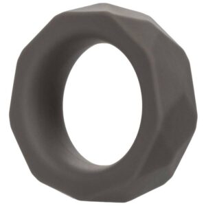 Calexotics-Anello Prismatico Alpha Prolong Grigio-Silicone, impermeabile · Anelli & Guaine per pene (immagine 7)