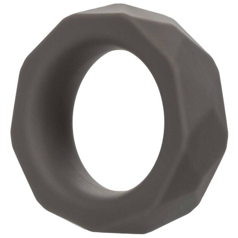 Calexotics-Anello Prismatico Alpha Prolong Grigio-Silicone, impermeabile · Anelli & Guaine per pene (immagine 7)