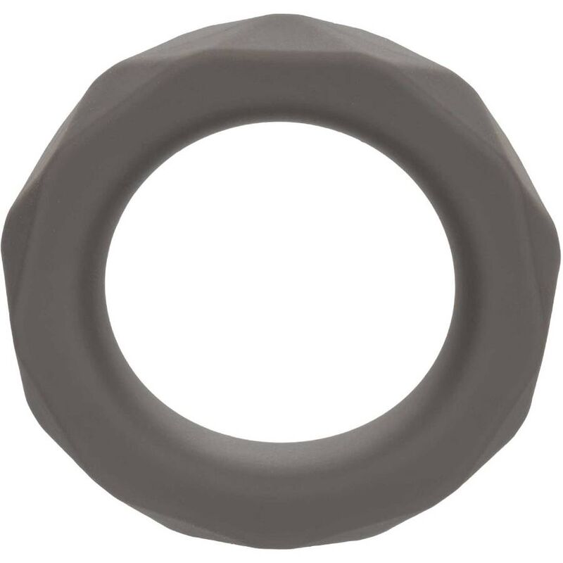 Calexotics-Anello Prismatico Alpha Prolong Grigio-Silicone, impermeabile · Anelli & Guaine per pene (immagine 6)