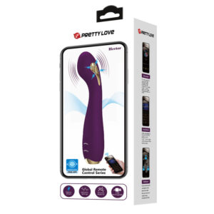 App Series-Hector Electroshock Vibratore con Control App — PRETTY LOVE · Giocattoli per coppie (immagine 7)