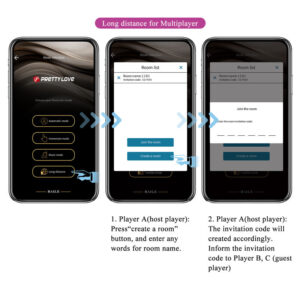 App Series-Hector Electroshock Vibratore con Control App — PRETTY LOVE · Giocattoli per coppie (immagine 10)