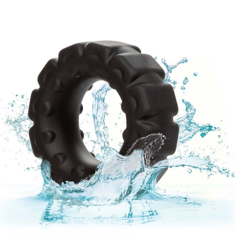 Calexotics-Anello di prolunga in silicone liquido Nero 3 Calexotics-Anello di prolunga in silicone liquido Nero · Anelli & Guaine per pene (imaginea 3)