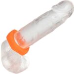 Calexotics-Alpha Prolong Anello Sexagon Arancione-Silicone · Anelli & Guaine per pene