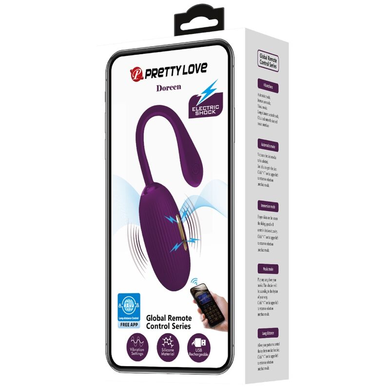 Pretty Love-Doreen Uovo Vibratore in Silicone con Applicazione · Giocattoli per coppie (immagine 17)
