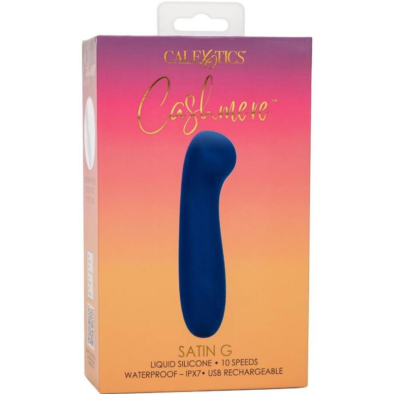 Calexotics-Cashmere Satin G Blu-Silicone, 10 velocità 3 Calexotics-Cashmere Satin G Blu-Silicone, 10 velocità · Vibratori (imaginea 3)