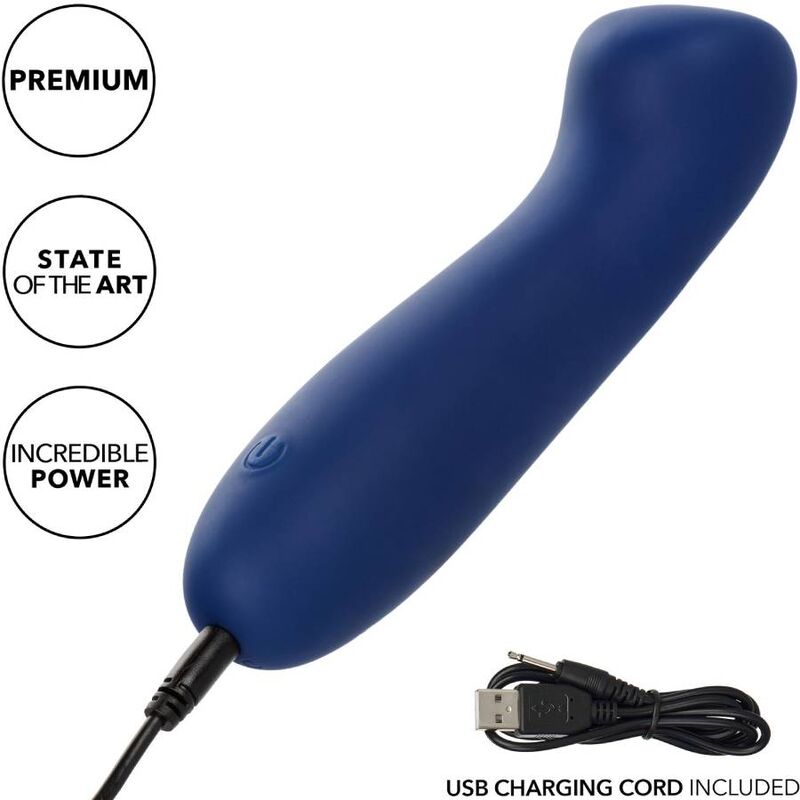 Calexotics-Cashmere Satin G Blu-Silicone, 10 velocità 10 Calexotics-Cashmere Satin G Blu-Silicone, 10 velocità · Vibratori (imaginea 10)