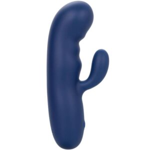 Calexotics-Cashmere Seta Duo Blu-Silicone, 10 velocità · Vibratori (immagine 4)