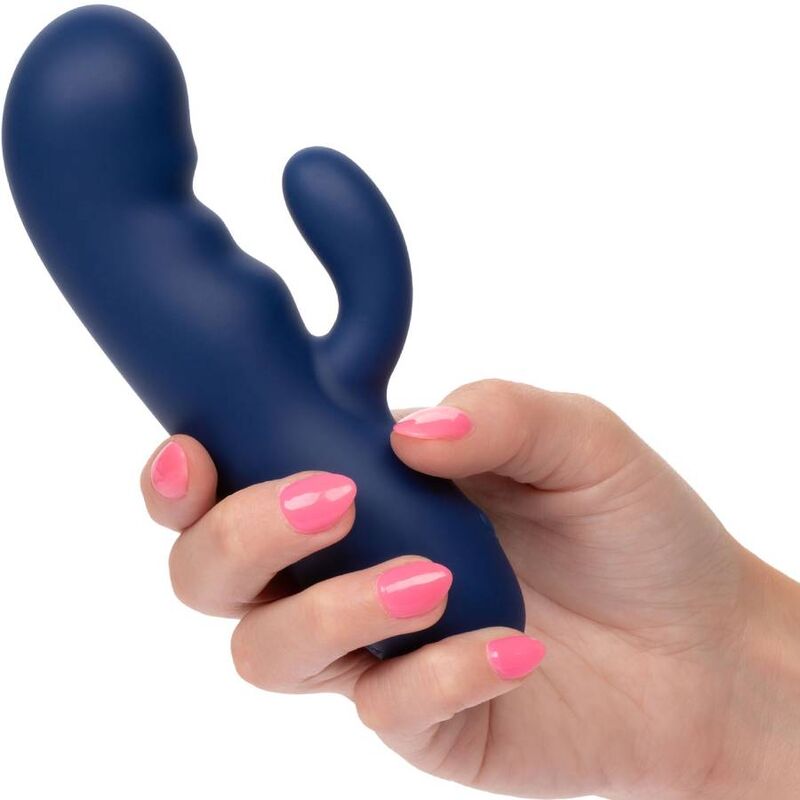 Calexotics-Cashmere Seta Duo Blu-Silicone, 10 velocità · Vibratori (immagine 7)