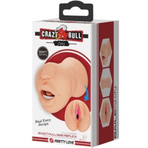 Crazy Bull-Zoey Masturbatore Doppio Ingresso, Forma Vaginale-Silicone 12 Crazy Bull-Zoey Masturbatore Doppio Ingresso, Forma Vaginale-Silicone · Masturbatori (immagine 4)