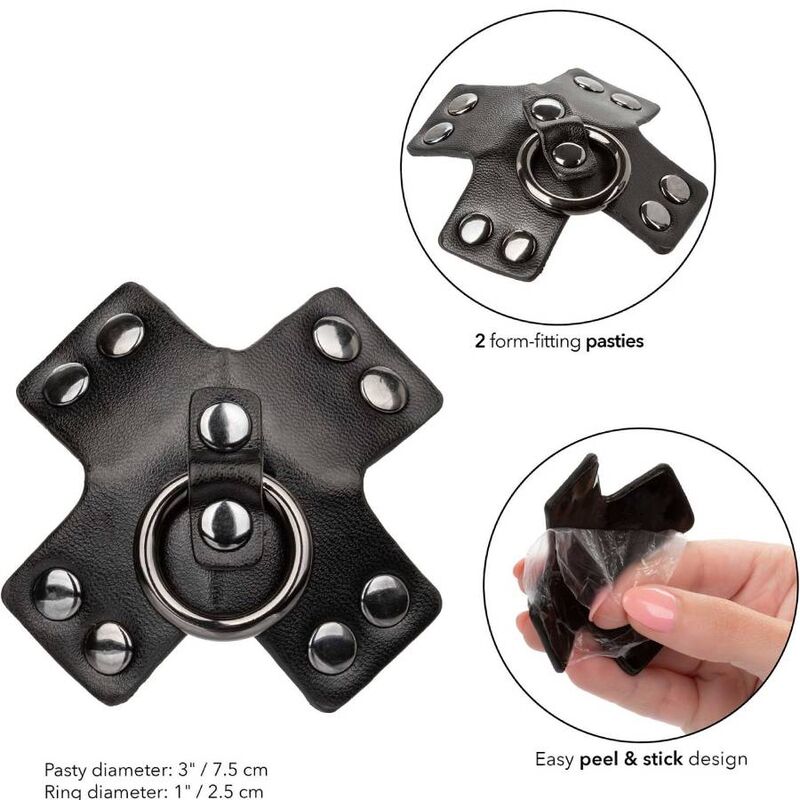 Calexotics-Euphoria O-ring Nero 2 Calexotics-Euphoria O-ring Nero · Accessori lingerie (imaginea 2)