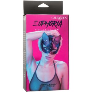 Calexotics-Euphoria Maschera di Gatto-Pelle Ecologica · Bondage & Manette (immagine 2)