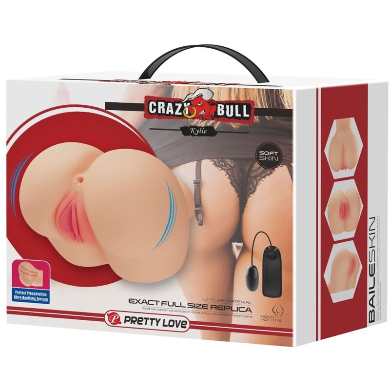 Crazy Bull-Vibratore Kylie con Vagina e Ano Realist-Telecomando 3 Crazy Bull-Vibratore Kylie con Vagina e Ano Realist-Telecomando · Masturbatori (imaginea 3)