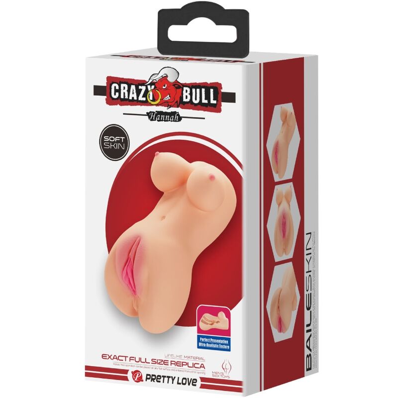 Crazy Bull-Hannah Masturbatore Vibratore Vagina e Ano Realist 4 Crazy Bull-Hannah Masturbatore Vibratore Vagina e Ano Realist · Masturbatori (immagine 4)