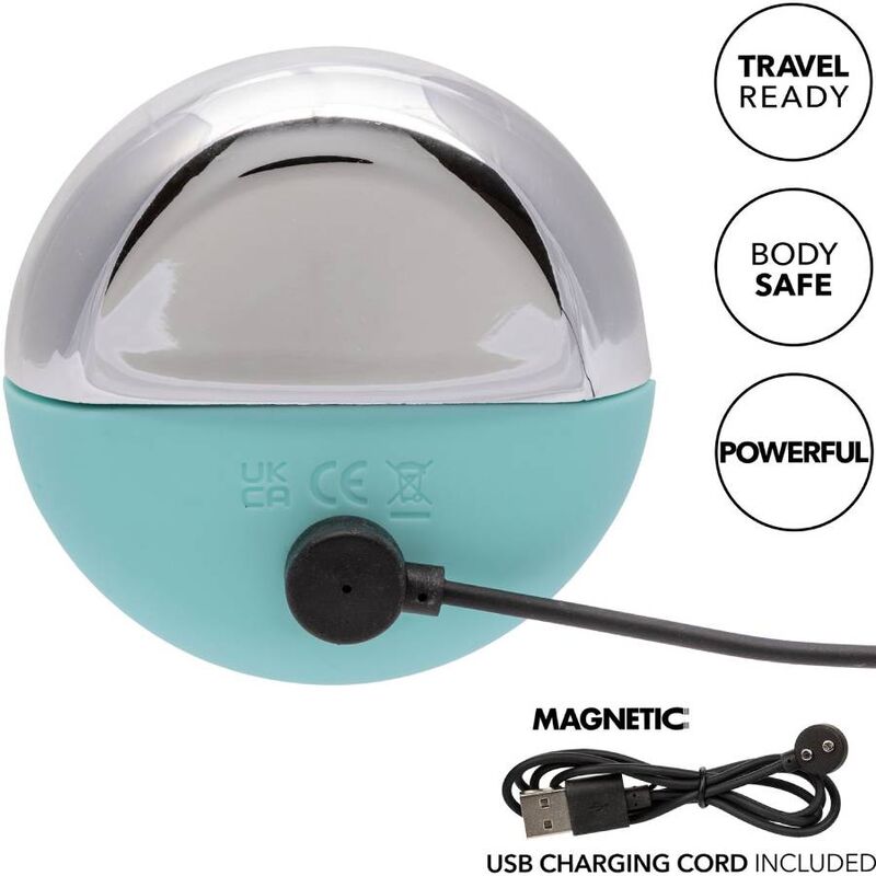 Calexotics-Ovation Applause Stimolatore Aqua Green-Silicone, 10 2 Calexotics-Ovation Applause Stimolatore Aqua Green-Silicone, 10 · Vibratori (imaginea 2)