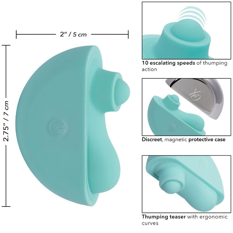 Calexotics-Stimolatore Ovation Acclaim Verde Aqua 10 velocità · Vibratori (immagine 3)