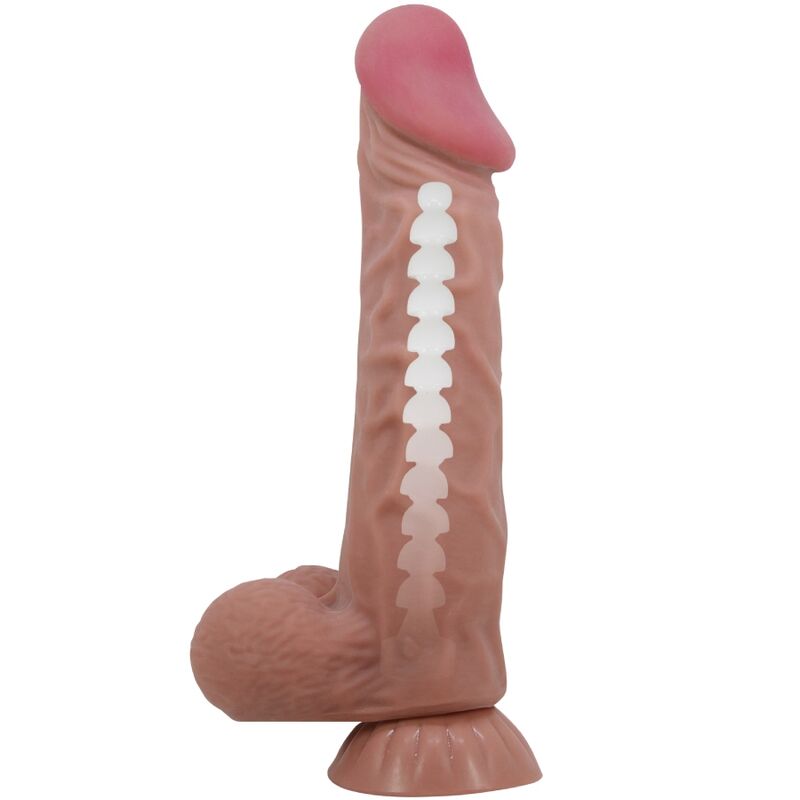 Dildos-Sliding Skin Series Dildo Realistico con Ventosa, Marrone, 24 6 Dildos-Sliding Skin Series Dildo Realistico con Ventosa, Marrone, 24 — PRETTY LOVE · Dildo & Stimolatori (imaginea 6)