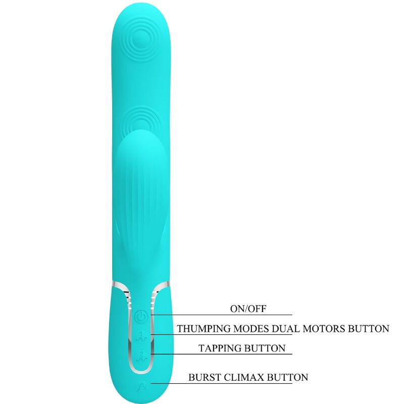 High Tech-Pennello multifunzione 3 in 1 G-spot Vibrator Aqua 10 High Tech-Pennello multifunzione 3 in 1 G-spot Vibrator Aqua — PRETTY LOVE · Vibratori (imaginea 10)