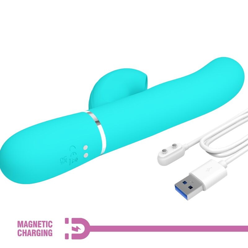 High Tech-Pennello multifunzione 3 in 1 G-spot Vibrator Aqua 8 High Tech-Pennello multifunzione 3 in 1 G-spot Vibrator Aqua — PRETTY LOVE · Vibratori (imaginea 8)