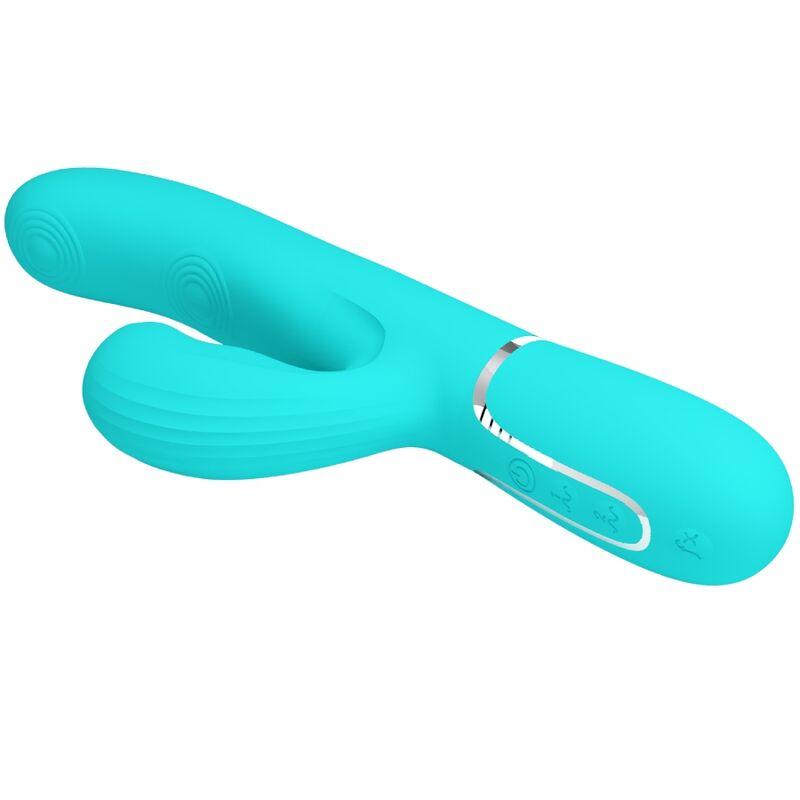 High Tech-Pennello multifunzione 3 in 1 G-spot Vibrator Aqua 7 High Tech-Pennello multifunzione 3 in 1 G-spot Vibrator Aqua — PRETTY LOVE · Vibratori (imaginea 7)