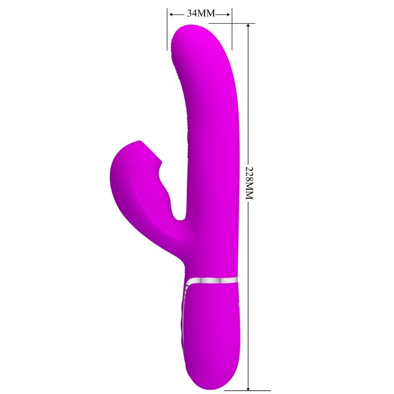 High Tech-Pennello multifunzione 3 in 1 Vibratore G-spot 2 High Tech-Pennello multifunzione 3 in 1 Vibratore G-spot — PRETTY LOVE · Vibratori (imaginea 2)