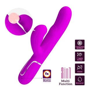 High Tech-Pennello multifunzione 3 in 1 Vibratore G-spot 16 High Tech-Pennello multifunzione 3 in 1 Vibratore G-spot — PRETTY LOVE · Vibratori (imaginea 6)