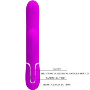 High Tech-Pennello multifunzione 3 in 1 Vibratore G-spot 15 High Tech-Pennello multifunzione 3 in 1 Vibratore G-spot — PRETTY LOVE · Vibratori (imaginea 5)