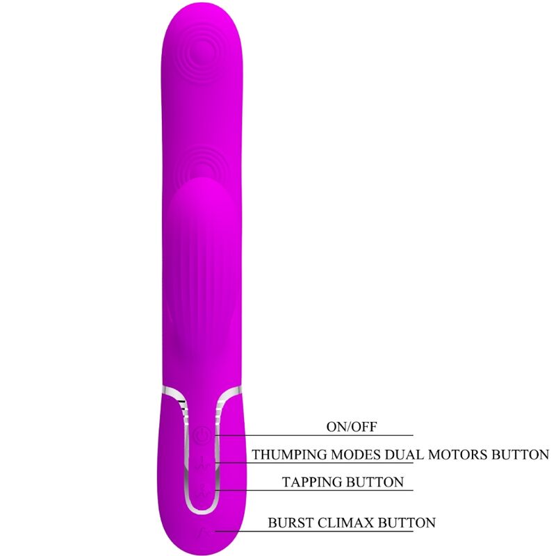 High Tech-Pennello multifunzione 3 in 1 Vibratore G-spot 5 High Tech-Pennello multifunzione 3 in 1 Vibratore G-spot — PRETTY LOVE · Vibratori (imaginea 5)