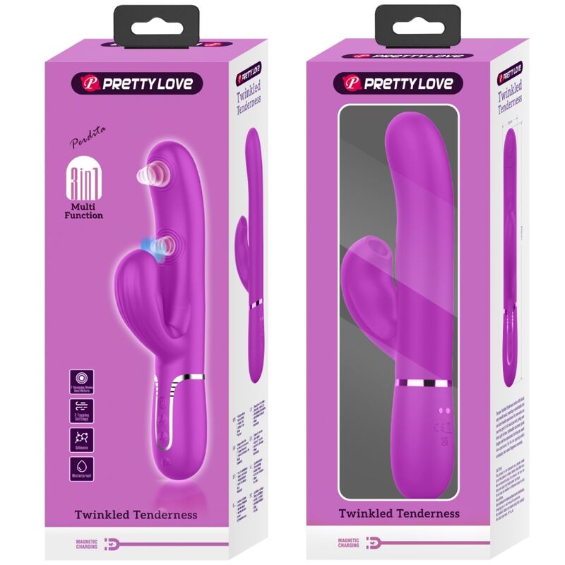High Tech-Pennello multifunzione 3 in 1 Vibratore G-spot 4 High Tech-Pennello multifunzione 3 in 1 Vibratore G-spot — PRETTY LOVE · Vibratori (imaginea 4)