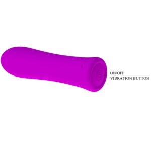 Fun Toys-Alfreda Super Power Vibrator Violet-Silicone, 12 velocità — PRETTY LOVE · Vibratori (imaginea 8)
