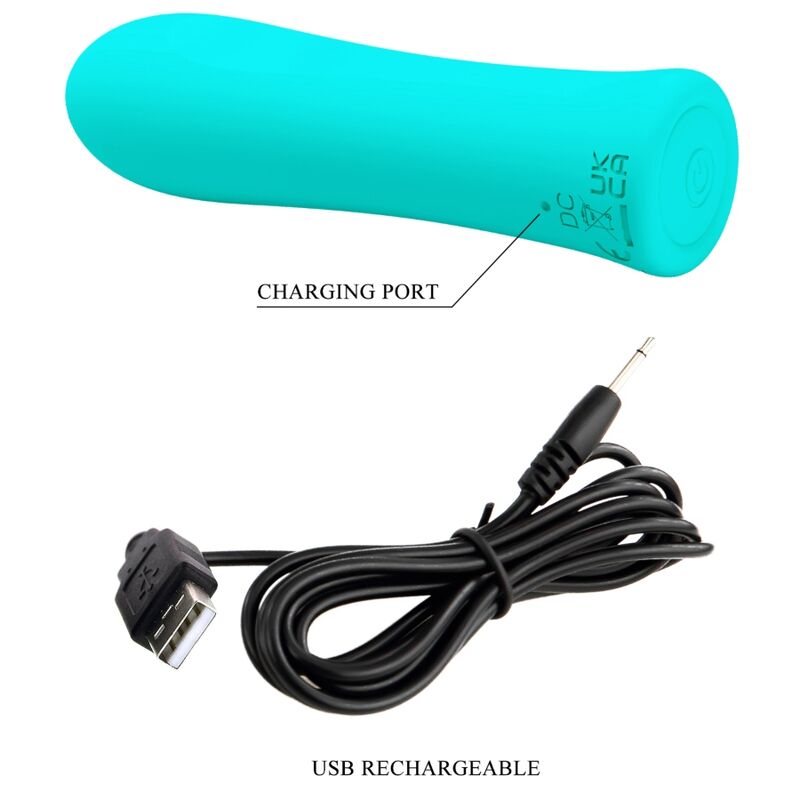 Pretty Love-Vibratore Alfreda Super Power Verde Aqua · Vibratori (imaginea 4)