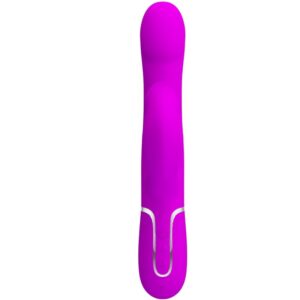 High Tech-Rabbit Vibratore Perle Viola-Silicio, 7 velocità, USB — PRETTY LOVE · Vibratori (immagine 2)
