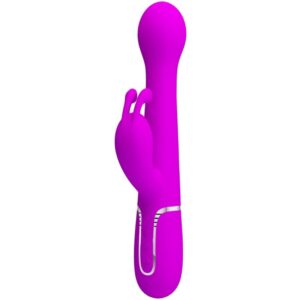 High Tech-Dejon Rabbit Vibrator 3 in 1 Multifunzione — PRETTY LOVE · Vibratori