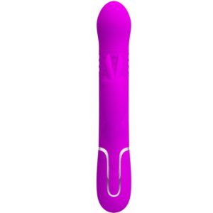 High Tech-Coda Rabbit Vibratore Perle Violet-Silicone, 7 velocità — PRETTY LOVE · Vibratori (immagine 2)