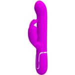 High Tech-Coda Rabbit Vibrator Perle Violet-Silicone, 7 velocità — PRETTY LOVE · Vibratori