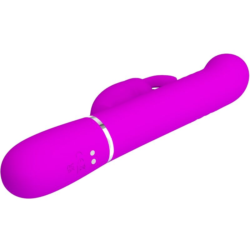 High Tech-Coda Rabbit Vibratore Perle Violet-Silicone, 7 velocità — PRETTY LOVE · Vibratori (immagine 5)