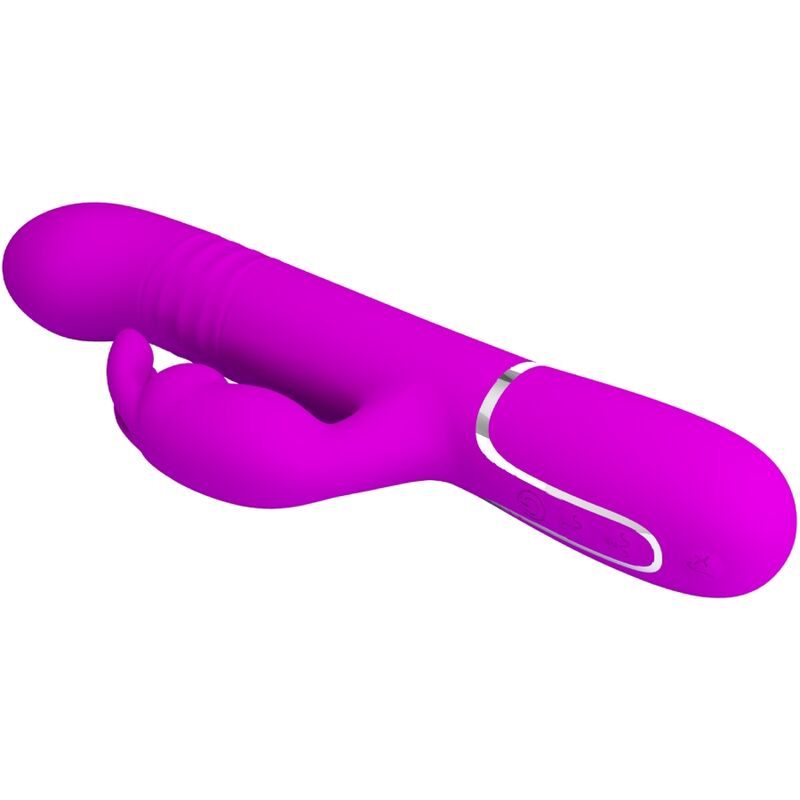 High Tech-Coda Rabbit Vibratore Perle Violet-Silicone, 7 velocità — PRETTY LOVE · Vibratori (immagine 6)