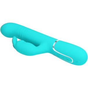 High Tech-Coda Rabbit Vibrator Pearls Aqua Green-Silicone, 3 — PRETTY LOVE · Vibratori (imaginea 6)