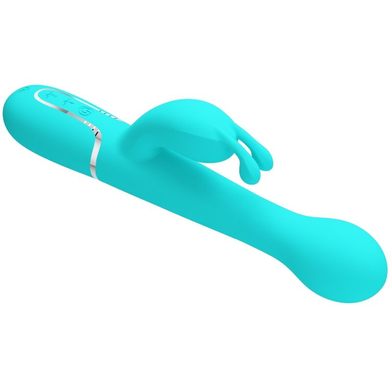 High Tech-Dejon Rabbit Vibrator 3 in 1 Multifunzione Aqua 10 High Tech-Dejon Rabbit Vibrator 3 in 1 Multifunzione Aqua — PRETTY LOVE · Vibratori (imaginea 10)