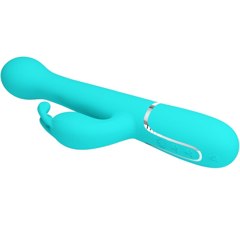 High Tech-Dejon Rabbit Vibrator 3 in 1 Multifunzione Aqua 9 High Tech-Dejon Rabbit Vibrator 3 in 1 Multifunzione Aqua — PRETTY LOVE · Vibratori (imaginea 9)