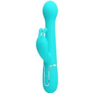 High Tech-Dejon Rabbit Vibrator 3 in 1 Multifunzione Aqua 11 High Tech-Dejon Rabbit Vibrator 3 in 1 Multifunzione Aqua — PRETTY LOVE · Vibratori