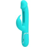 High Tech-Kampas Rabbit 3 in 1 Multifunzione Vibratore con Lingua — PRETTY LOVE · Vibratori