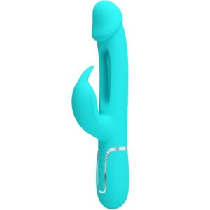 High Tech-Kampas Rabbit 3 in 1 Multifunzione Vibratore con Lingua