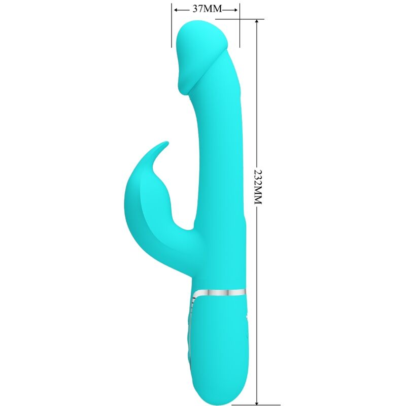 High Tech-Kampas Rabbit 3 in 1 Multifunzione Vibratore con Lingua 9 High Tech-Kampas Rabbit 3 in 1 Multifunzione Vibratore con Lingua — PRETTY LOVE · Vibratori (imaginea 9)