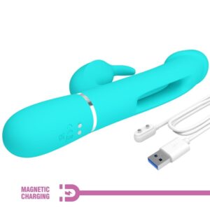 High Tech-Kampas Rabbit 3 in 1 Multifunzione Vibratore con Lingua 13 High Tech-Kampas Rabbit 3 in 1 Multifunzione Vibratore con Lingua — PRETTY LOVE · Vibratori (imaginea 3)