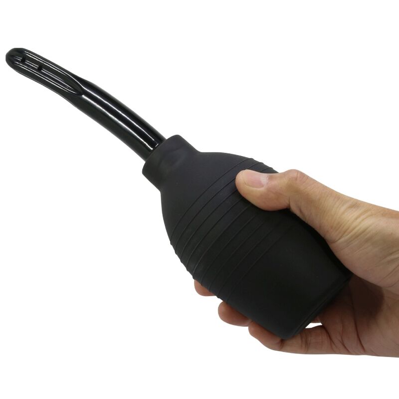 Mr Play-Irrigatore anale Blkc Super Power Nero-ricaricabile, USB · Giocattoli anali (imaginea 4)