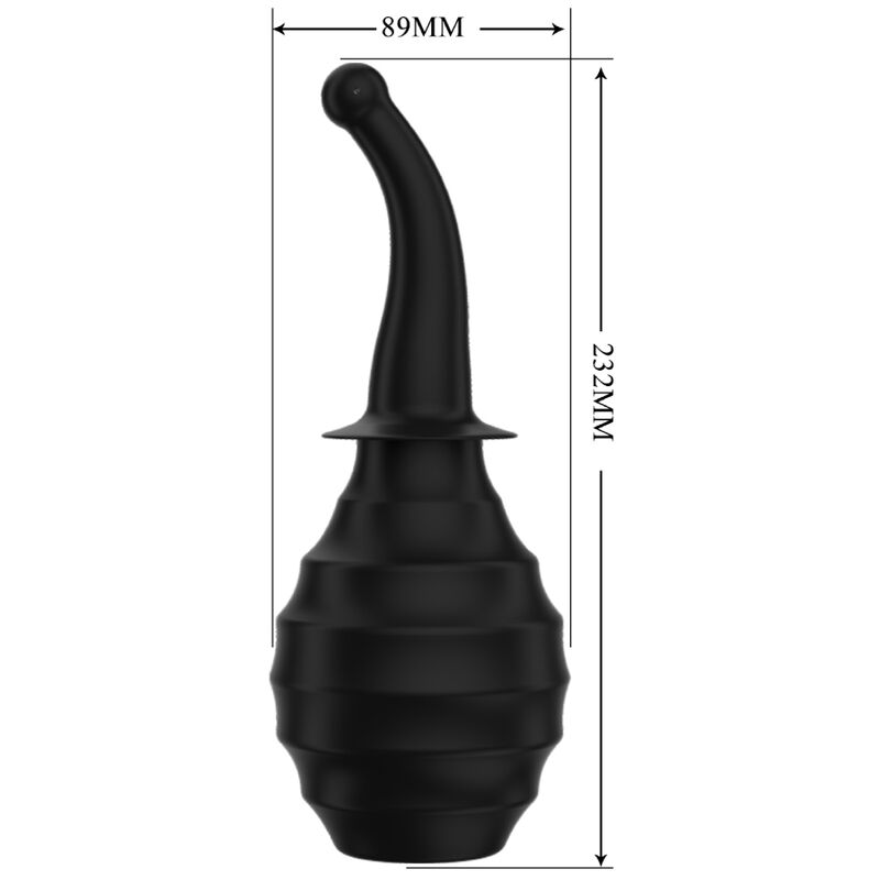 Mr Play-Doccia anale BLKM6 Super Power Nero-ricaricabile, USB · Giocattoli anali (imaginea 5)