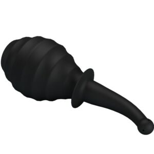 Mr Play-Doccia anale BLKM6 Super Power Nero-ricaricabile, USB