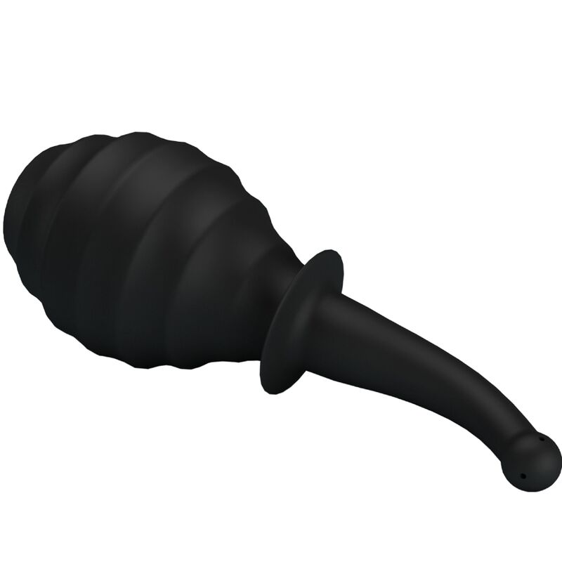 Mr Play-Doccia anale BLKM6 Super Power Nero-ricaricabile, USB